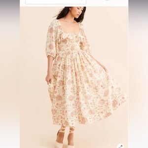 NWT Free People Oasis midi dress